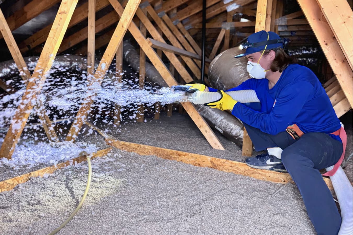 Professional insulation installation in a Sparks, NV home